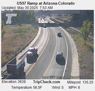 US97 Ramp at Arizona-Colorado